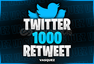 ⭐Twitter 1000 Retweet⭐