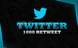 TWİTTER 1000 RETWEET