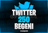 ⭐Twitter 250 Beğeni ⭐