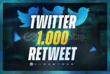 Twitter | 1000 Retweet + Garantili