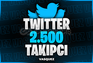 ⭐Twitter 2500 Takipçi ⭐