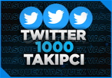 ⭐ Twitter +1000 Takipçi ⭐