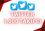 ⭐Twitter 1000 Takipçi | Anında⭐