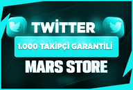 TWİTTER 1.000 TAKİPÇİ GARANTİLİ