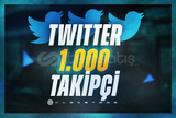 Twitter | 1000 Takipçi + Garantili