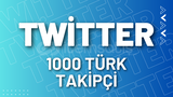 ⭐Twitter 1000 Türk Takipçi + 30 Gün Garanti⭐