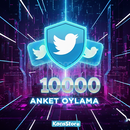 TWİTTER 10000 ANKET OYLAMA GARANTİLİ 