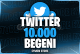 ⭐Twitter 10.000 Beğeni 