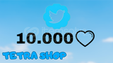TWITTER 10000 BEĞENİ ( VE HIZLI)