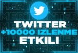 ⭐TWİTTER 10000 GERÇEK İZLENME⭐