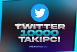 Twitter 10000 Gerçek Takipçi - Garanti