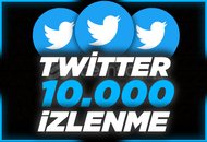 ⭐Twitter +10.000 İzlenme ⭐