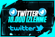 ⭐Twitter +10.000 İzlenme ⭐