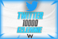 ⭐TWİTTER 10.000 İZLENME (GARANTİLİ)⭐