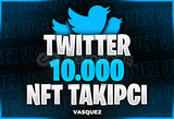 ⭐Twitter 10.000 NFT Takipçi⭐
