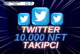 ⭐Twitter 10000 NFT TAKIPCI | ANINDA TESLIMAT