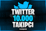 ⭐Twitter 10.000 Takipçi ⭐