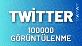 ⭐Twitter 100000 Görüntülenme⭐