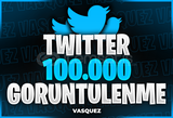 ⭐Twitter 100.000 Görüntülenme ⭐