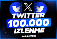 ⚡Twitter⚡100.000 izlenme
