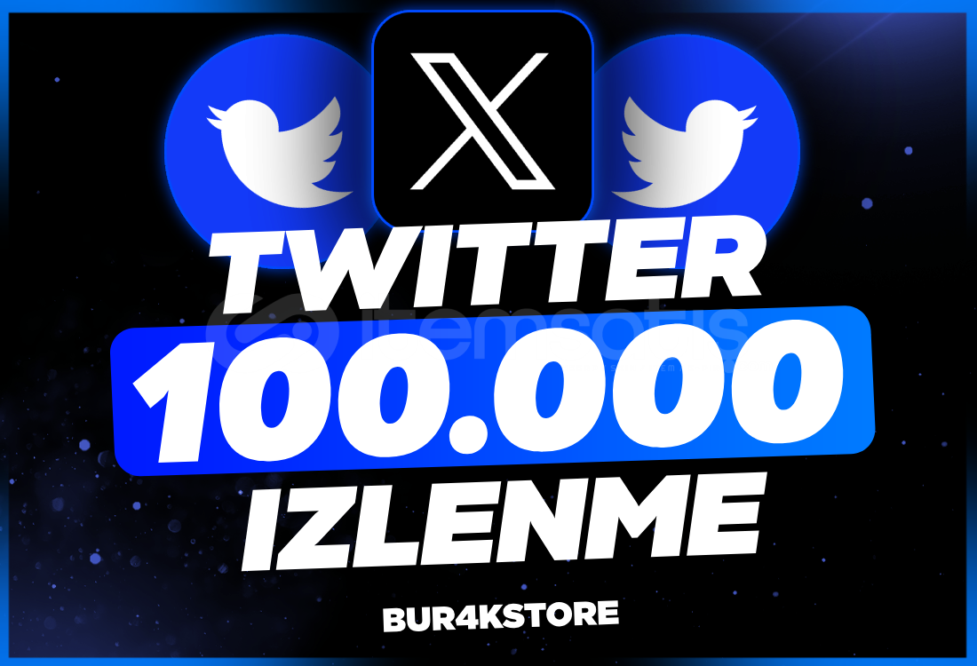 Twitter⭐100.000 izlenme⭐ Twitter⭐100.000 izlenme⭐