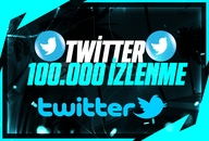 ⭐Twitter +100.000 İzlenme ⭐