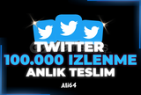 TWİTTER 100.000 İZLENME - GARANTİLİ