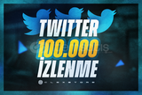 Twitter | 100000 İzlenme + Garantili