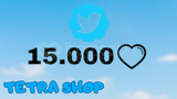 TWITTER 15000 BEĞENİ ( VE HIZLI)