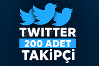TWİTTER 200 ADET TAKİPÇİ