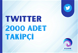 Twitter 2000 Adet Takipçi