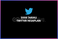 TWITTER 2008 TARIHLI HESAPLAR