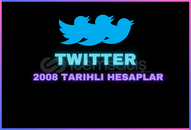TWITTER 2008 TARIHLI HESAPLAR (OUTLOOK)