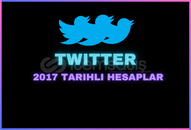 TWITTER 2017 TARIHLI HESAPLAR (OUTLOOK)