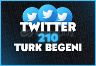 [Twitter] 210 Türk Beğeni