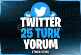 ⭐Twitter 25 Türk Yorum