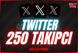 ⚡ Twitter 250 Adet Garantili Takipçi ⚡