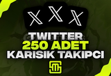 ✨Twitter 250 Adet Takipçi!