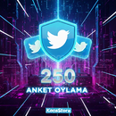 TWİTTER 250 ANKET OYLAMA GARANTİLİ