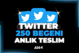 TWİTTER 250 BEĞENİ | KALİTELİ | GARANTİ