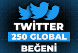 ⭐Twitter 250 Global Beğeni + 30 Gün Garanti⭐