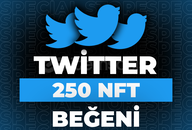 ⭐Twitter 250 NFT Beğeni + 30 Gün Garanti⭐