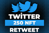 ⭐Twitter 250 NFT Retweet + 30 Gün Garanti⭐