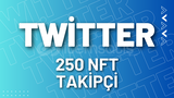 ⭐Twitter 250 NFT Takipçi + 30 Gün Garanti⭐