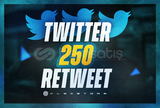 Twitter | 250 Retweet + Garantili