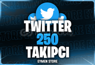 ⭐Twitter 250 Takipçi
