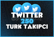 [Twitter] 250 Türk Takipçi