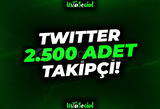 ⭐Twitter 2.500 Adet Takipçi!