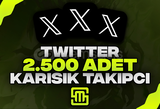 ✨Twitter 2.500 Adet Takipçi!