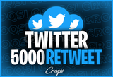 ⭐Twitter 5000 Retweet⭐GARANTİLİ⭐